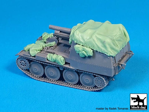 ブラックドッグ T72165 1/72 38(t) 対戦車自走砲 グリレM型 アクセサリーセット (レベル用)