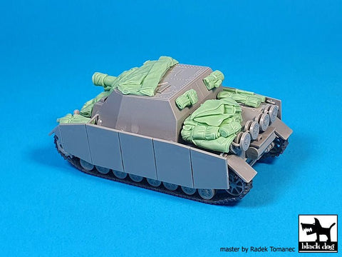 ブラックドッグ T72166 1/72 SD Kfz.166 IV号突撃戦車 ブルムベア アクセサリーセット (イタレリ用)