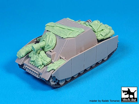 ブラックドッグ T72166 1/72 SD Kfz.166 IV号突撃戦車 ブルムベア アクセサリーセット (イタレリ用)