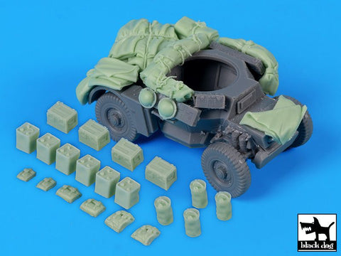 ブラックドッグ T72168 1/72 イギリス DAC Mk.I 装甲車(無砲塔タイプ) アクセサリーセット( IBGモデル用)