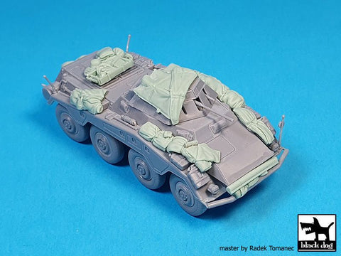 ブラックドッグ T72170 1/72 Sd.Kfz 234/18 アクセサリーセット (ハセガワ用)