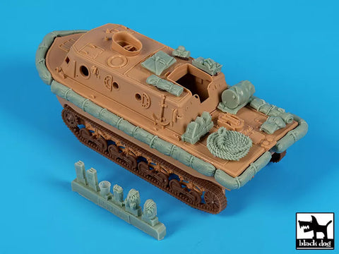 ブラックドッグ T72175 1/72 ドイツ ランド ヴァッサー シュレッパー アクセサリーセット   (ホビーボス用)