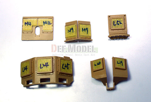 DEFモデル DE35006 1/35 M1A2 SEP エイブラムス TUSK II ベーシックエッチングパーツセット (タミヤ用)