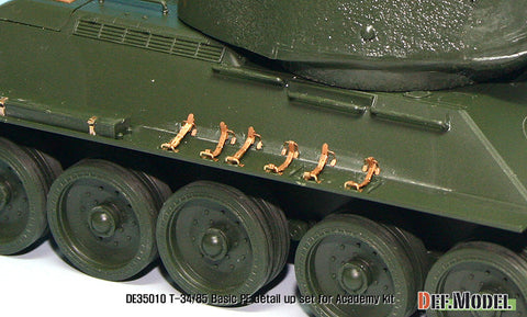 DEFモデル DE35010 1/35 T-34/85 ベーシックエッチングパーツセット (タミヤ/アカデミー/ズベズダ用)