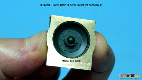 DEFモデル DE35010 1/35 T-34/85 ベーシックエッチングパーツセット (タミヤ/アカデミー/ズベズダ用)