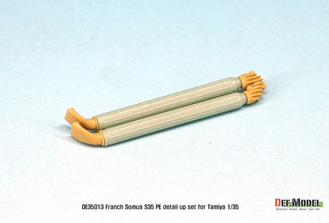 DEFモデル DE35013 1/35 WWII フランス ソミュア S35 ベーシックエッチングパーツセット (タミヤ用)