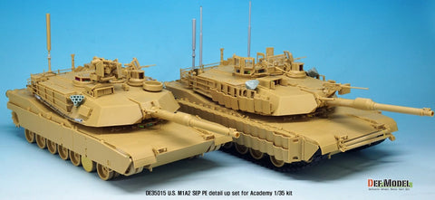 DEFモデル DE35015 1/35 M1A2 SEP エイブラムス ベーシックエッチングパーツセット (アカデミー用)