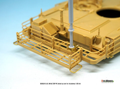 DEFモデル DE35015 1/35 M1A2 SEP エイブラムス ベーシックエッチングパーツセット (アカデミー用)
