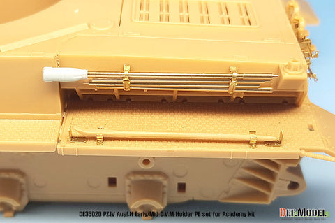 DEFモデル DE35020 1/35 IV号戦車Ｈ型初期-中期 OVMホルダーセット (アカデミー/ 他キット用)