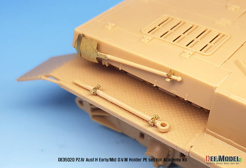 DEFモデル DE35020 1/35 IV号戦車Ｈ型初期-中期 OVMホルダーセット (アカデミー/ 他キット用)