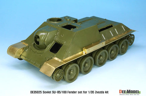 DEFモデル DE35025 1/35 SU-85/100 フェンダーセット (ズベズダ新キット用)