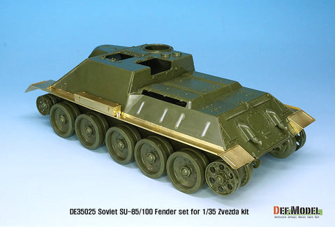 DEFモデル DE35025 1/35 SU-85/100 フェンダーセット (ズベズダ新キット用)