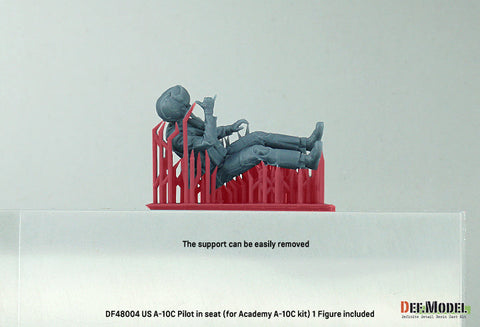 DEFモデル DF48004 1/48 アメリカ A-10C パイロット 着座姿勢(アカデミー 用)