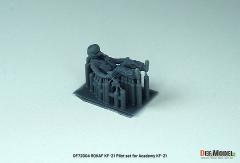 DEFモデル DF72004 1/72 韓国空軍 KF-21 ポラメ パイロットセット(1体) (アカデミー用)