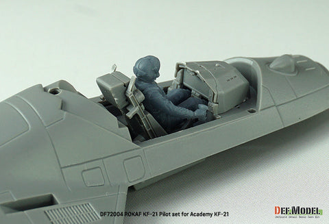 DEFモデル DF72004 1/72 韓国空軍 KF-21 ポラメ パイロットセット(1体) (アカデミー用)