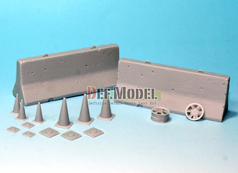 DEFモデル DM35006 1/35 アメリカ ジャージーバリアーセット (ワイドタイプ)