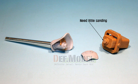 DEFモデル DM35012 1/35 ヘッツァー 後期型防盾セット(アカデミー用)