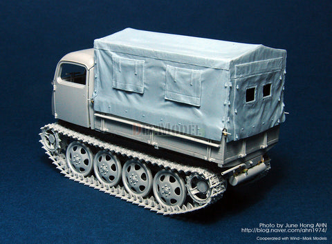 DEFモデル DM35017 1/35 RSO トラクター用キャンバスカバー (ドラゴン用)
