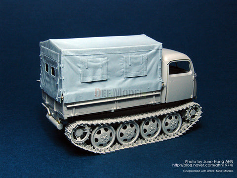 DEFモデル DM35017 1/35 RSO トラクター用キャンバスカバー (ドラゴン用)