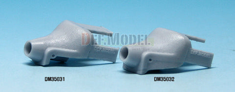 DEFモデル DM35031 1/35 ヘッツァー 初期型 砲身・防盾セット 1(アカデミー用)