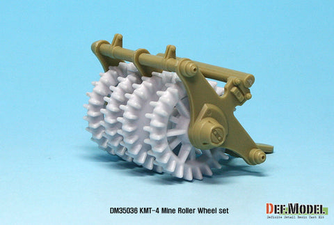 DEFモデル DM35036 1/35 IDF KMT-4 マインローラー ホイールセット (アカデミー用)
