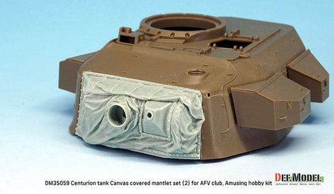 DEFモデル DM35059 1/35 IDF センチュリオン ショット 防盾キャンバスカバー (AFVクラブ用)