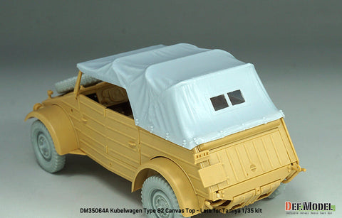 DEFモデル DM35064A 1/35 キューベルワーゲン Type82 幌セット(タミヤ用)