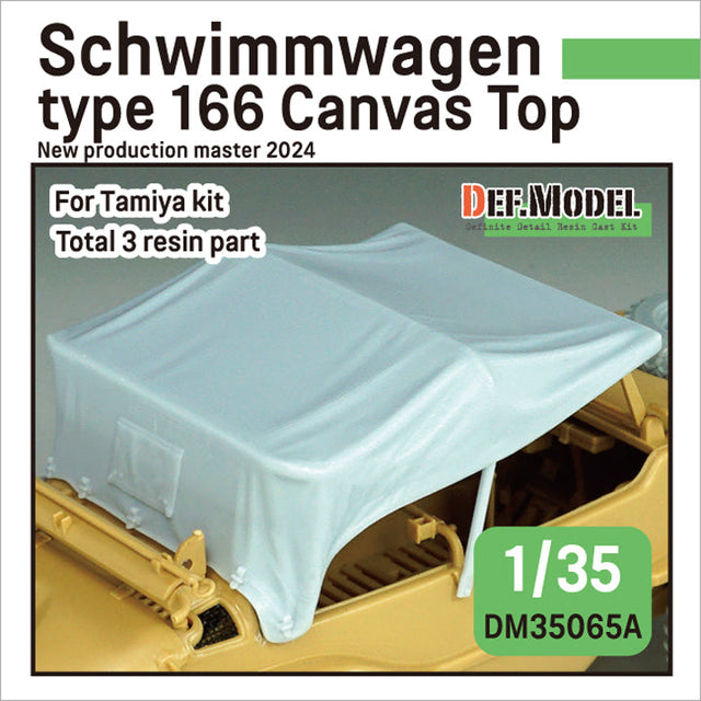 DEFモデル DM35065A 1/35 シュビムワーゲン Type166 幌セット (タミヤ用) – ホビーショップ レギュラス
