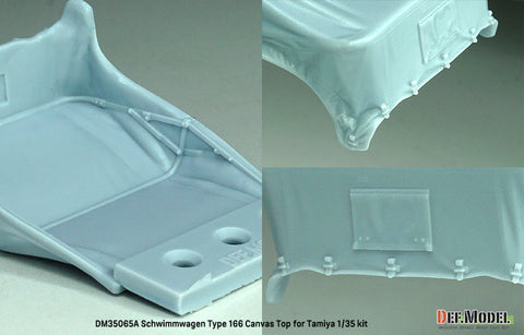 DEFモデル DM35065A 1/35 シュビムワーゲン Type166 幌セット (タミヤ用)