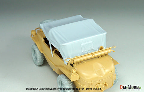 DEFモデル DM35065A 1/35 シュビムワーゲン Type166 幌セット (タミヤ用)