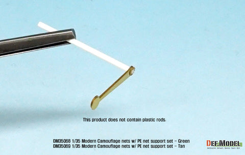 DEFモデル DM35068 1/35 現用 カモフラージュネット・ネットサポート1(グリーン)