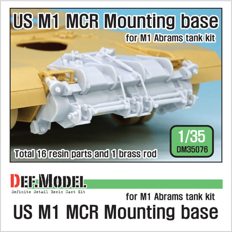 DEFモデル DM35076 1/35 アメリカ M1 エイブラムス MCR 地雷除去ユニット基部