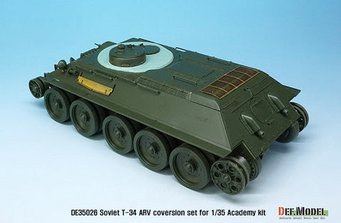 DEFモデル DM35095 1/35 ソビエト T-34 装甲回収車コンバージョンセット ( 各社T-34用)