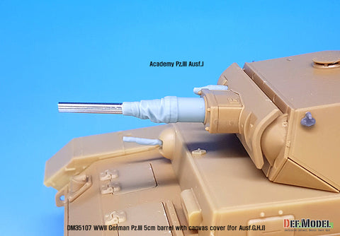 DEFモデル DM35107 1/35 WWII ドイツ III号戦車G/H/J型 アフリカ軍団ダミージェリカンセット (各社対応)