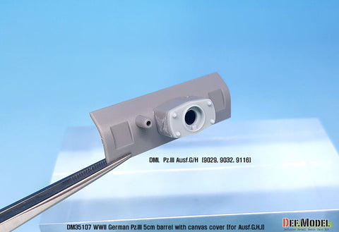 DEFモデル DM35107 1/35 WWII ドイツ III号戦車G/H/J型 アフリカ軍団ダミージェリカンセット (各社対応)