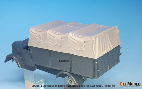 DEFモデル DM35114 1/35 ドイツ オペル ブリッツ用キャンバストップセット(イタレリ/ タミヤ用)