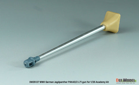 DEFモデル DM35127 1/35 WWII ドイツ ヤークトパンサー Pak43/2 L71 砲身 (アカデミー/ 他キット用)