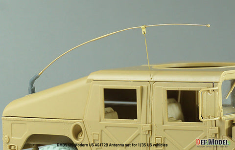 DEFモデル DM35129 1/35 現用 アメリカ AS1729 アンテナ/アンテナ基部セット (アメリカ車両用)