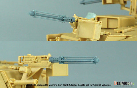 DEFモデル DM35130 1/35 現用 アメリカ 機関銃用ブランクファイアリングアダプター (アメリカ車両用)