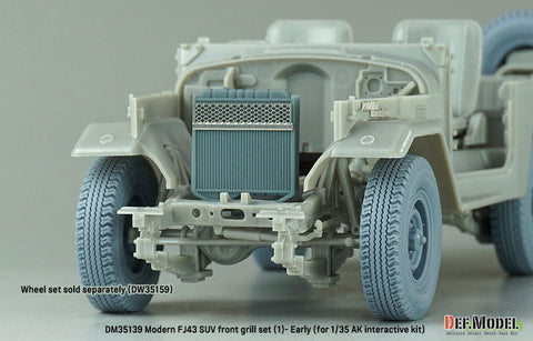 DEFモデル DM35139 1/35 FJ43 ランドクルーザー グリルセット(1用) 初期型 (AKインタラクティブ用)