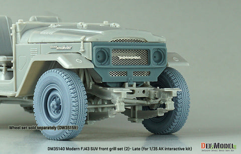 DEFモデル DM35140 1/35 FJ43 ランドクルーザー グリルセット(1用) 後期型(AKインタラクティブ用)