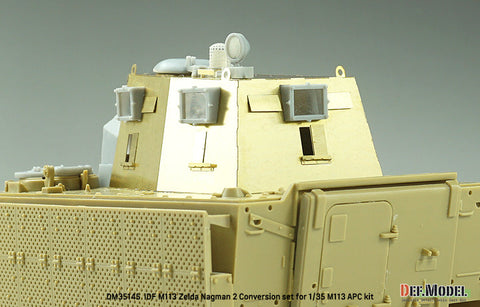 DEFモデル DM35145 1/35 IDF M113 ゼルダ ナグマンII 装甲セット(各社 IDF ゼルダ用)