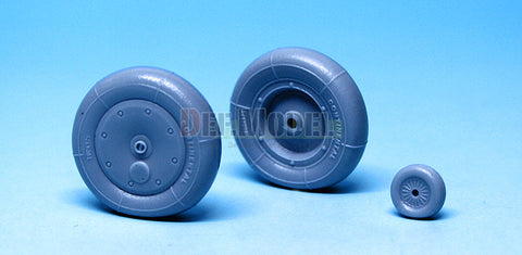 DEFモデル DS32006 1/32 メッサーシュミット Me163B コメート 自重変形タイヤ 2 (モンモデル用)