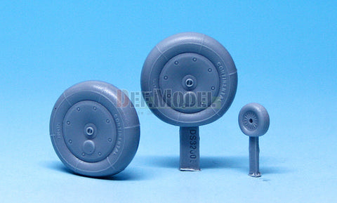 DEFモデル DS32006 1/32 メッサーシュミット Me163B コメート 自重変形タイヤ 2 (モンモデル用)