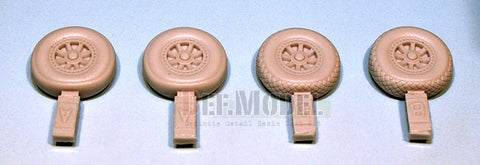 DEFモデル DS48001 1/48 TBF/TBM アベンジャー 自重変形メインタイヤ (アキュレイトミニチュア用)