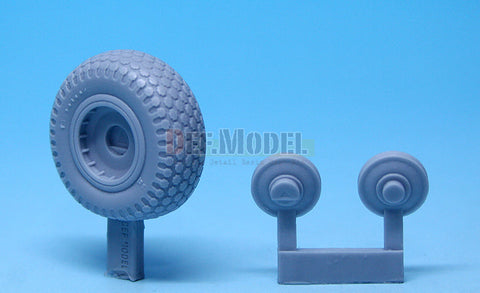 DEFモデル DS48005 1/48 B-17F/G フライングフォートレス 自重変形タイヤ 3 (レベル用)