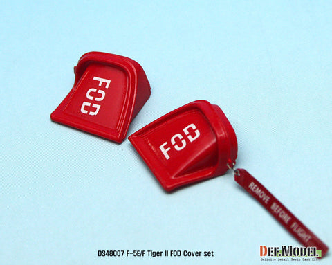 DEFモデル DS48007 1/48 F-5E/F タイガーII FOD カバーセット (AFVクラブ用)