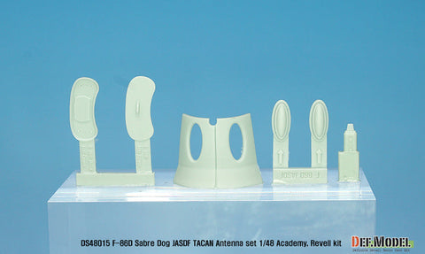 DEFモデル DS48015 1/48 ノースアメリカン F-86D セイバードッグ 航空自衛隊 TACANアンテナセット (アカデミー/ レベル用)