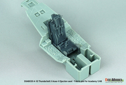 DEFモデル DS48020 1/48 A-10 サンダーボルトII 自重変形タイヤセット 機関砲砲口付 (布パッド) (アカデミー用)