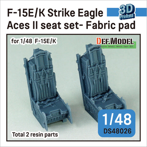 DEFモデル DS48026 1/48 F-15E/K ストライクイーグル ACES-II イジェクションシート 布張りタイプ (各社対応)